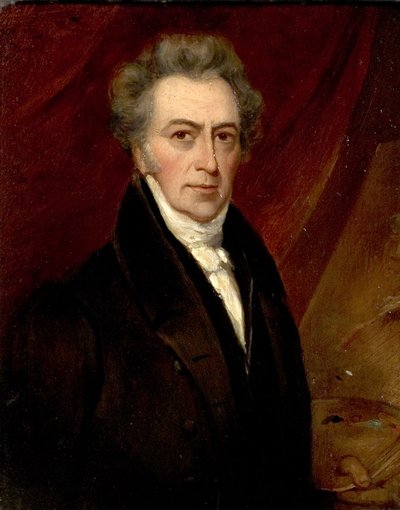 Self Portrait, 1841 by Thomas Barber